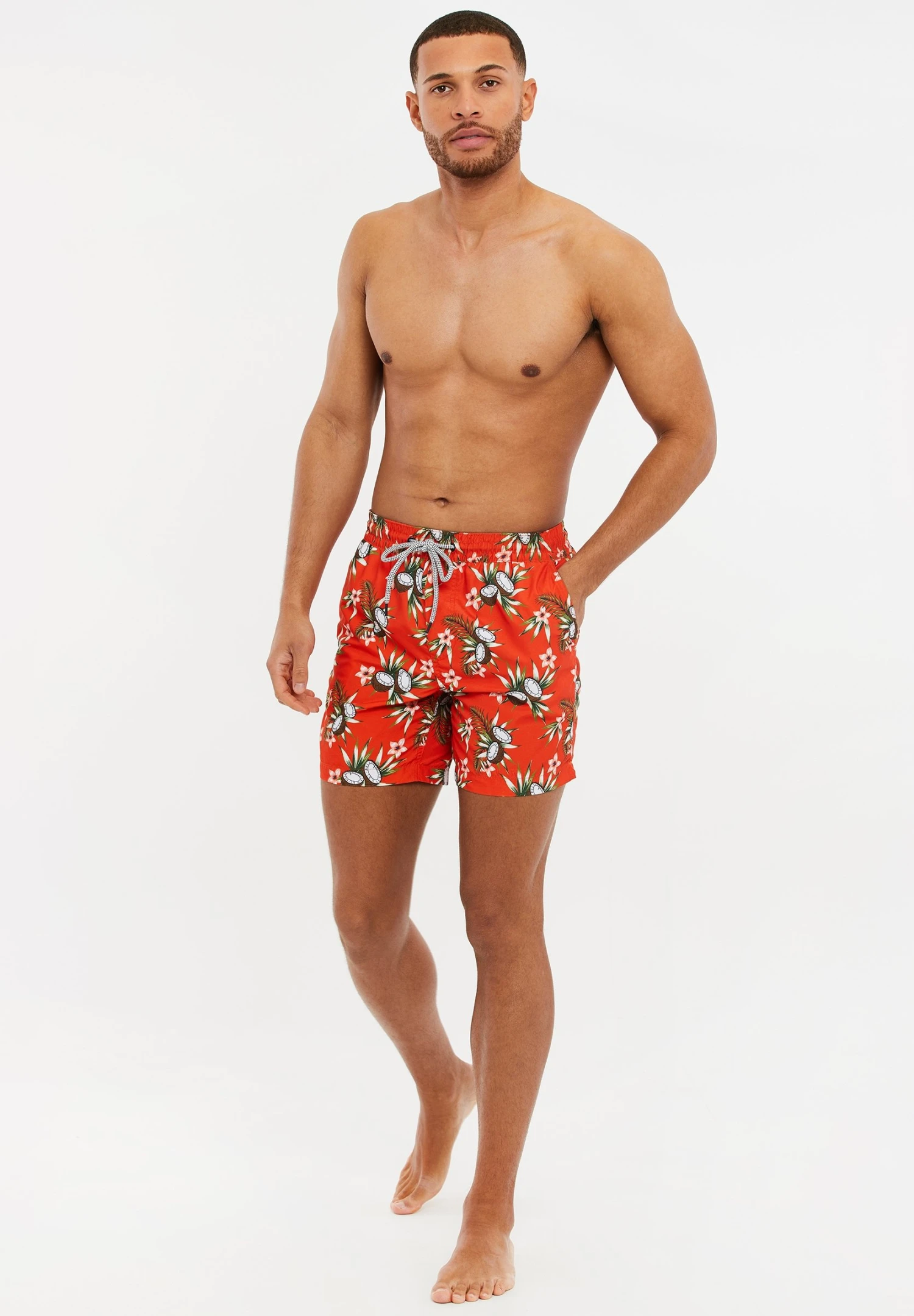 Threadbare Thbcocos - Zwemshorts - Orange 4 Threadbare Thbcocos - Zwemshorts - Orange - Afbeelding 2