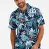 Threadbare Thbtropical - Overhemd - Navy 1 Threadbare Thbtropical - Overhemd - Navy -eleanor & daniel d681ffd809a34dff88a0861d97aa32d5