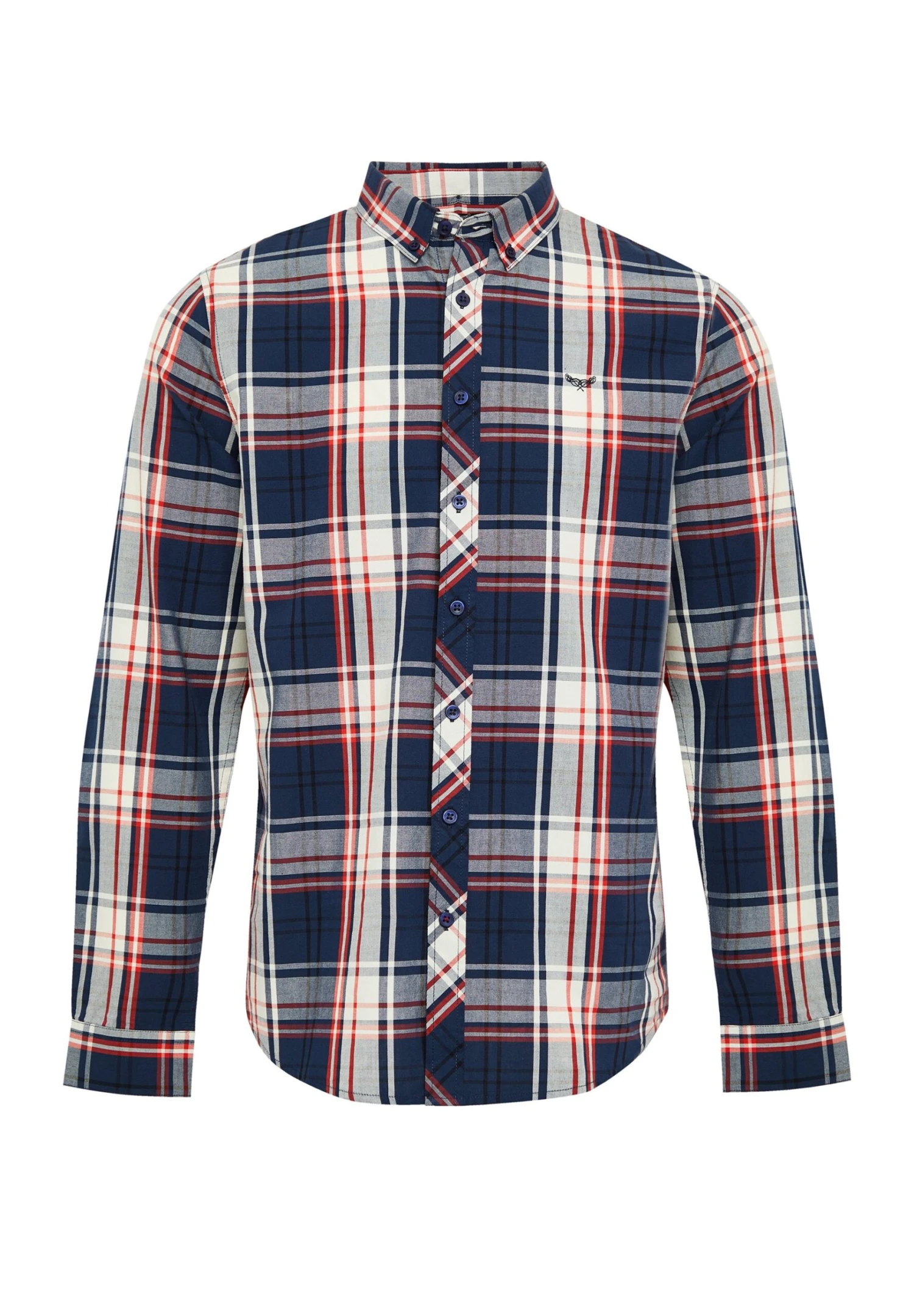 Threadbare Luca - Overhemd - Calvin Check 7 Threadbare Luca - Overhemd - Calvin Check - Afbeelding 5