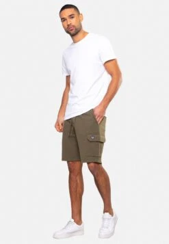 Threadbare Hunter - Shorts - Dunkelgrün -eleanor & daniel d81a569ad38b47ae880b7763180a3cbd