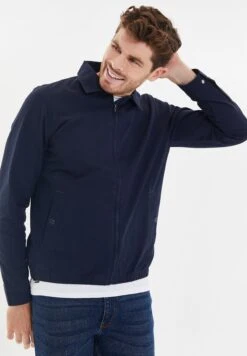 Threadbare Thb Scholar - Lichte Jas - Navy