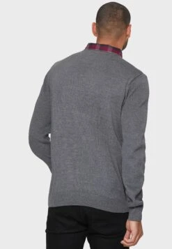 Threadbare Alexander - Trui - Charcoal Marl -eleanor & daniel d99686057a9e4f0a935e4fd7b1b3c205