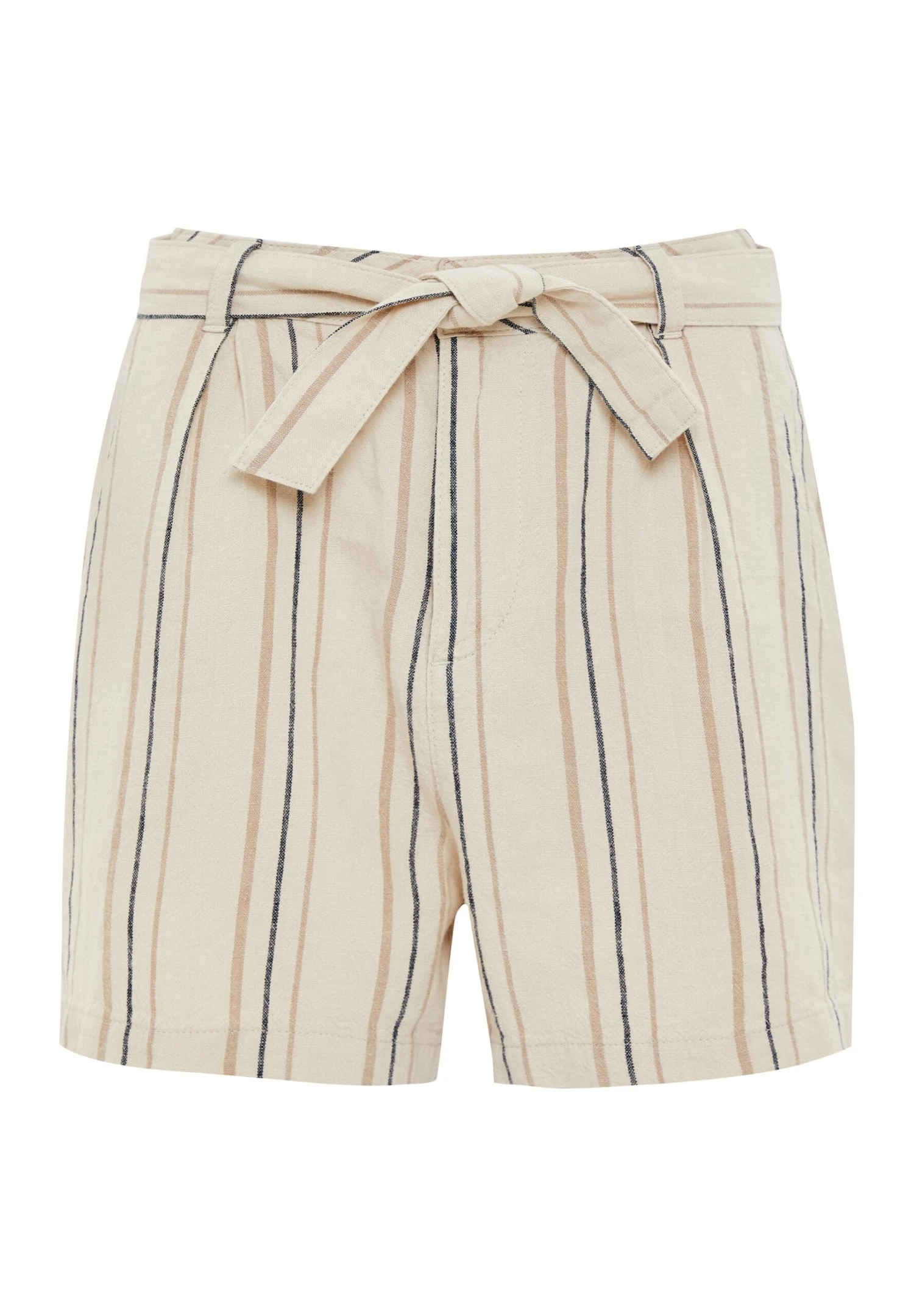 Threadbare Thb Laurence Tie Waist - Shorts - Natural 7 Threadbare Thb Laurence Tie Waist - Shorts - Natural - Afbeelding 5