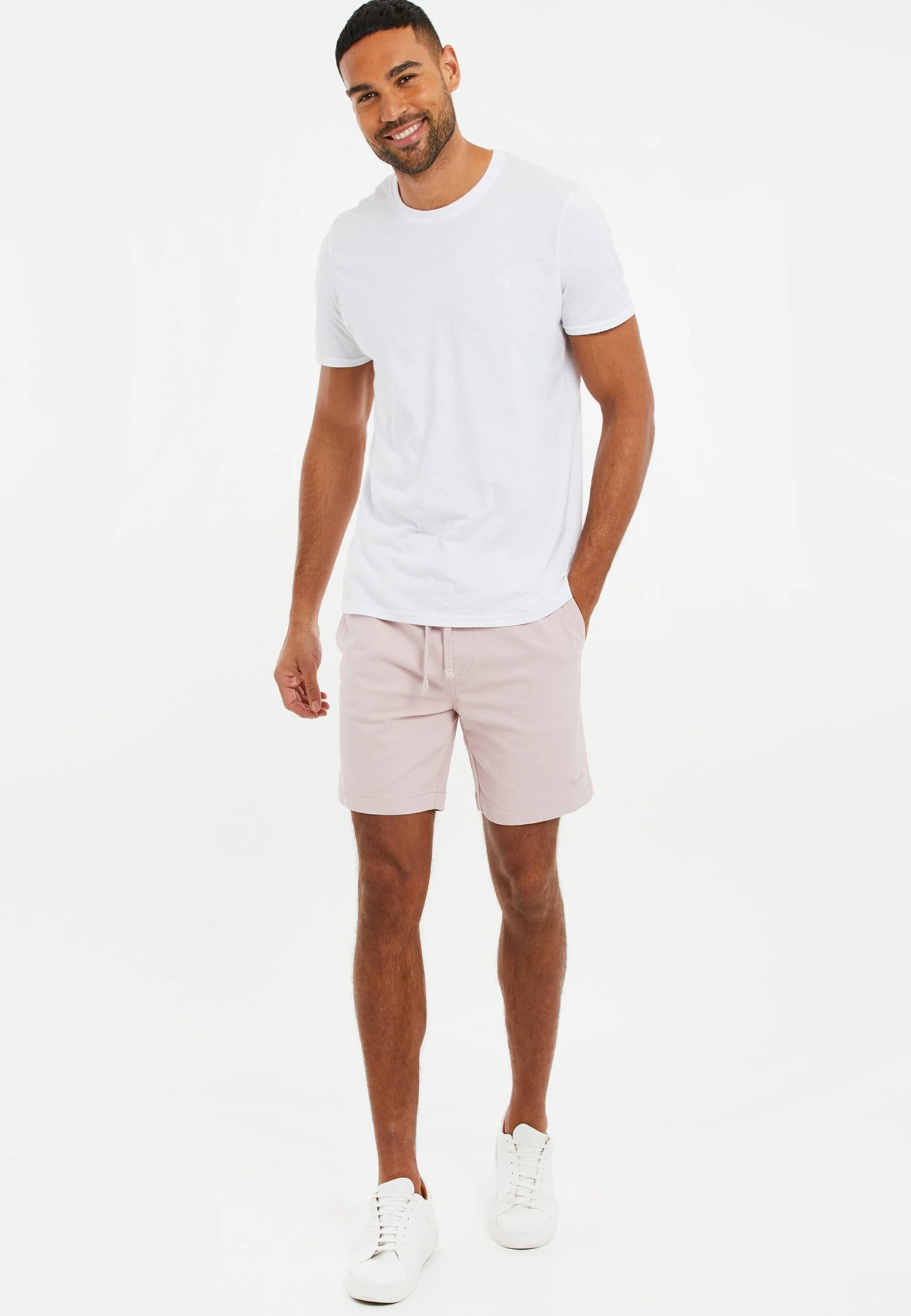 Threadbare Thbmambo - Shorts - Dusky Pink 4 Threadbare Thbmambo - Shorts - Dusky Pink - Afbeelding 2