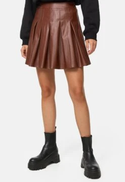 Threadbare A-Lijn Rok - Brown