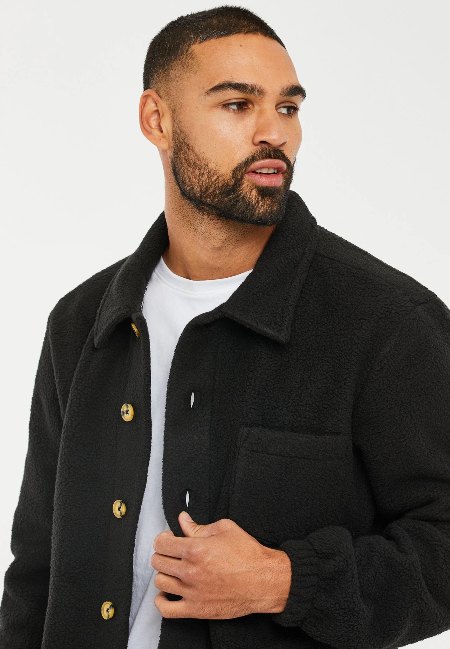 Threadbare Alfred - Fleecejas - Black Borg 6 Threadbare Alfred - Fleecejas - Black Borg - Afbeelding 4