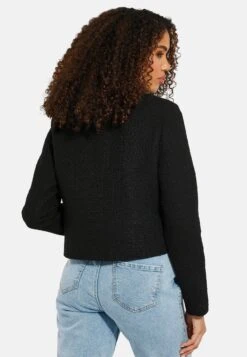 Threadbare Thb Kallithea Boucle - Blazer - Black -eleanor & daniel de6e4c3242614479bbcb209f706cbe47