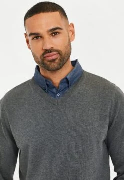 Threadbare Panda - Trui - Mid Grey Marl 10 Threadbare Panda - Trui - Mid Grey Marl -eleanor & daniel dff078bea022421e976ccece49153a67