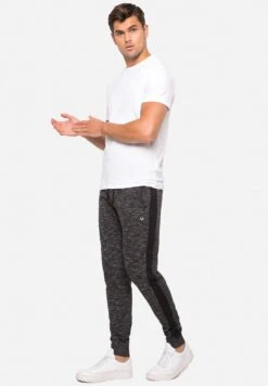 Threadbare Kelvin - Trainingsbroek - Schwarz -eleanor & daniel e0d64233f6654b73b61cdaf65a6e3f86