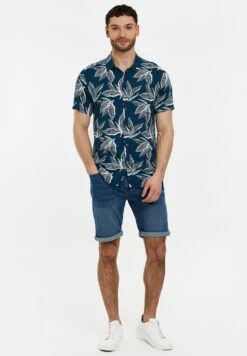 Threadbare Overhemd - Navy -eleanor & daniel e19cc190e879405a818cac060bed2159