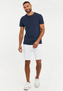 Threadbare Thbconta - Shorts - White -eleanor & daniel e389f2f331084473badb27de22481c6d