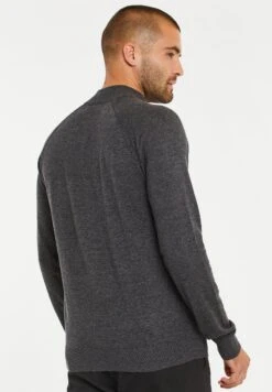 Threadbare Perrot Luxe - Trui - Charcoal Marl -eleanor & daniel e48c3531b10b42e29086f3fe4213c0a1