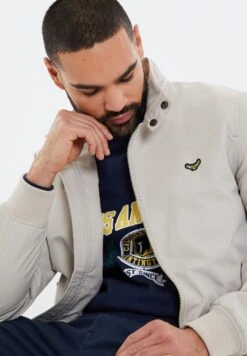 Threadbare Turnpike - Bomberjacks - Stone -eleanor & daniel e78b7a035e1a41c4bde185fc14685fc8