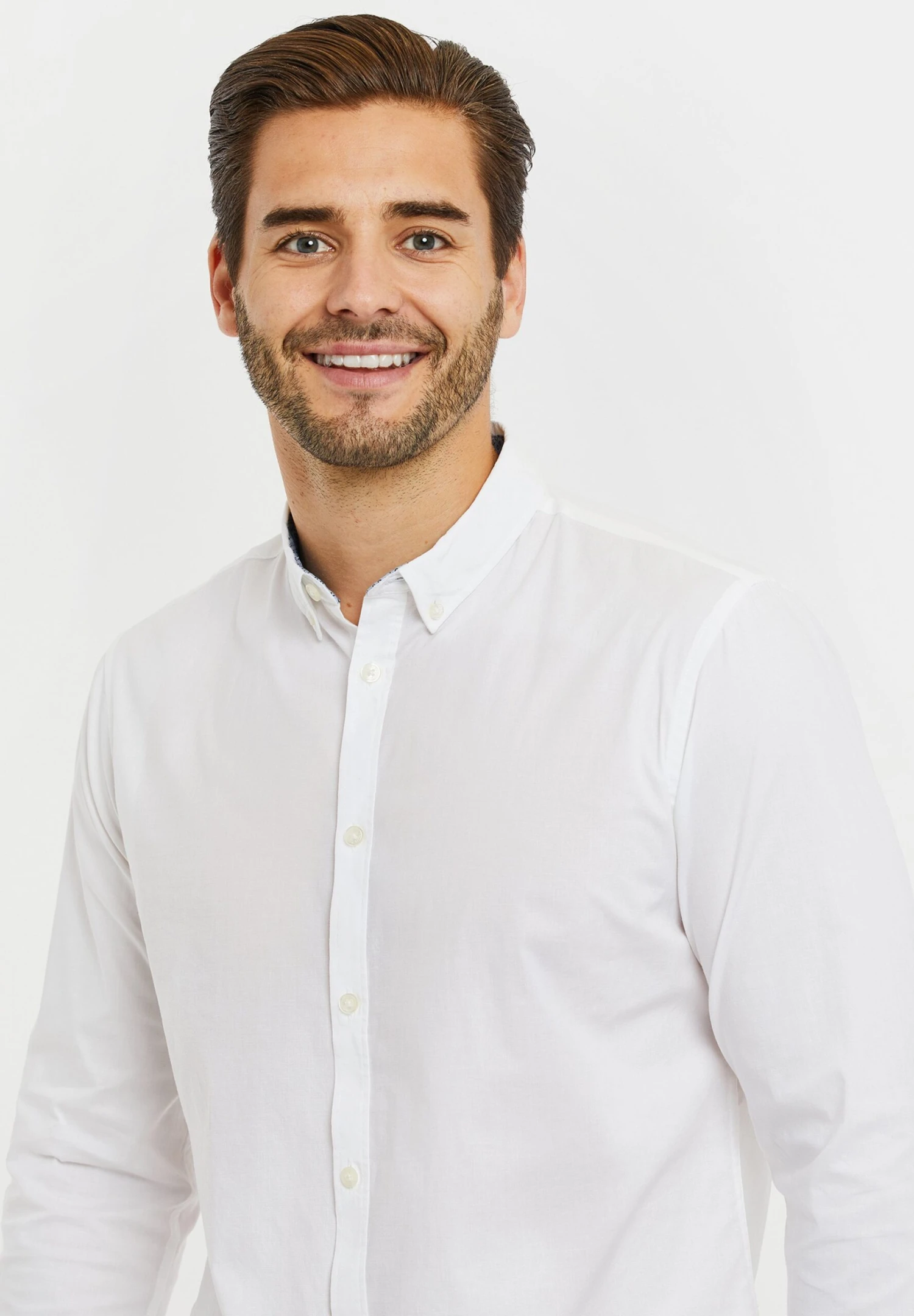 Threadbare Dapper - Overhemd - White 7 Threadbare Dapper - Overhemd - White - Afbeelding 5