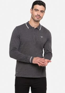 Threadbare 2 Pack - Poloshirt - Lt Grey Marl And Navy