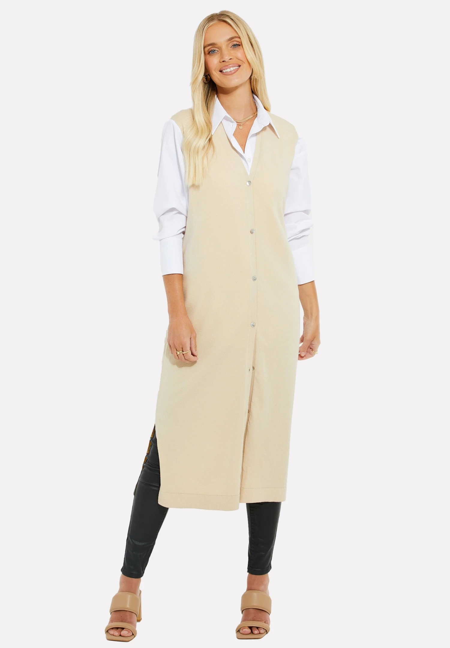 Threadbare Thb Melman - Blousejurk - Stone 3 Threadbare Thb Melman - Blousejurk - Stone