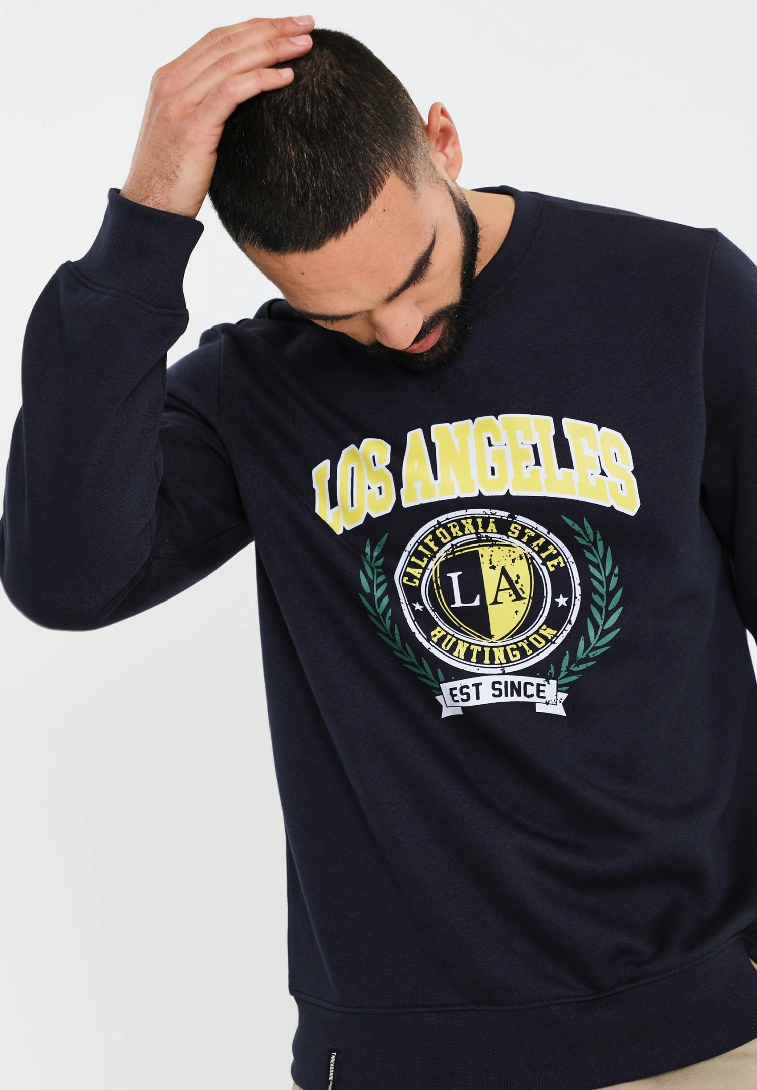 Threadbare Sweater - Navy 5 Threadbare Sweater - Navy - Afbeelding 3