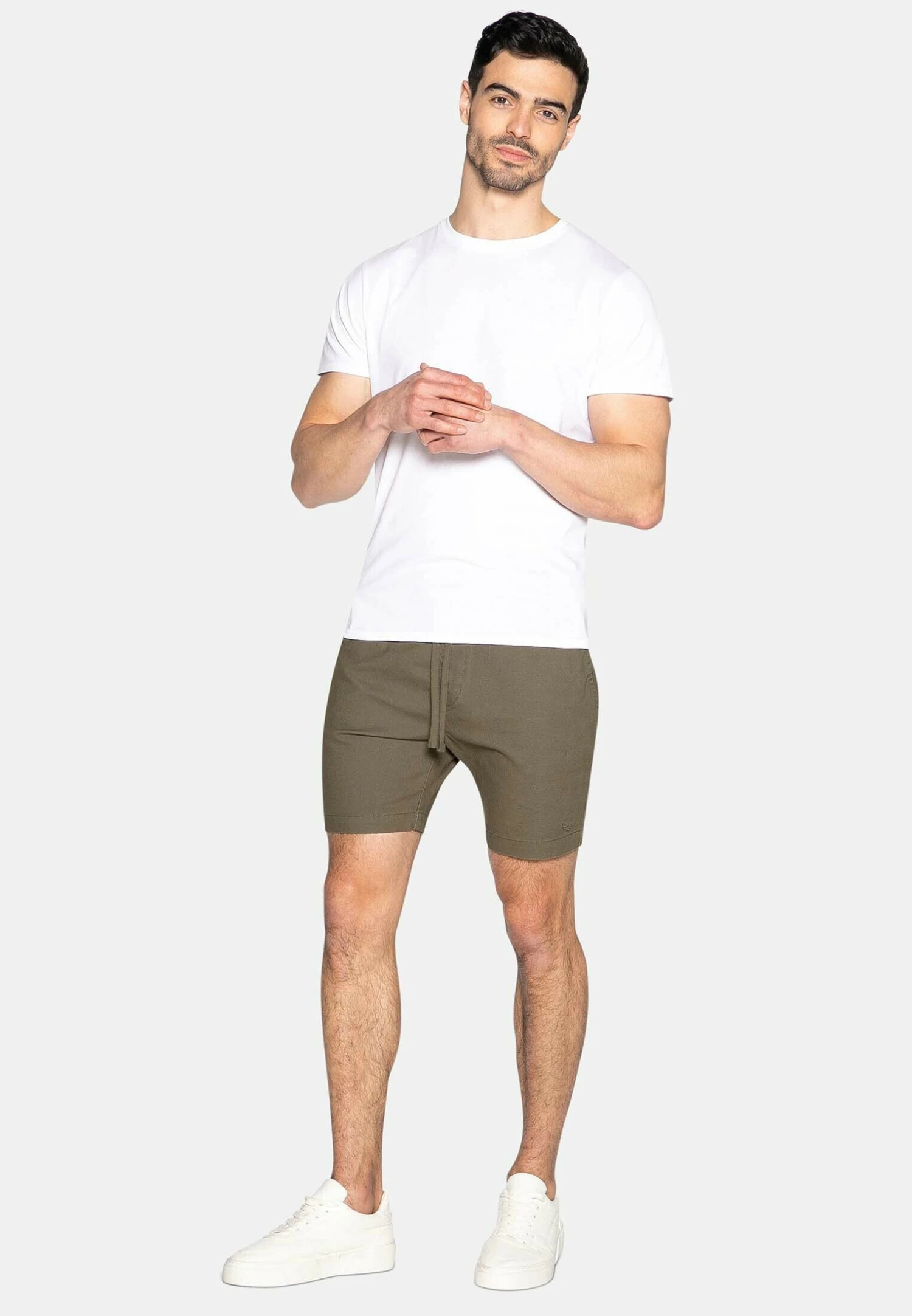 Threadbare Thbmambo - Shorts - Khaki 4 Threadbare Thbmambo - Shorts - Khaki - Afbeelding 2