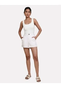 Threadbare Thb Cactus Class - Shorts - White 9 Threadbare Thb Cactus Class - Shorts - White -eleanor & daniel f2644ed5121042728176e44d09450c86