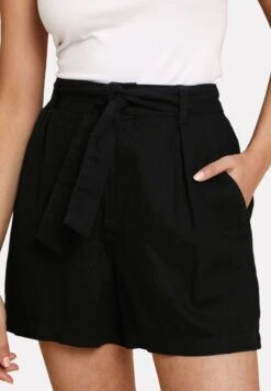 Threadbare Thb Laurence Tie Waist - Shorts - Black 9 Threadbare Thb Laurence Tie Waist - Shorts - Black -eleanor & daniel f355ca24b9b9441faaa63c9267eec971