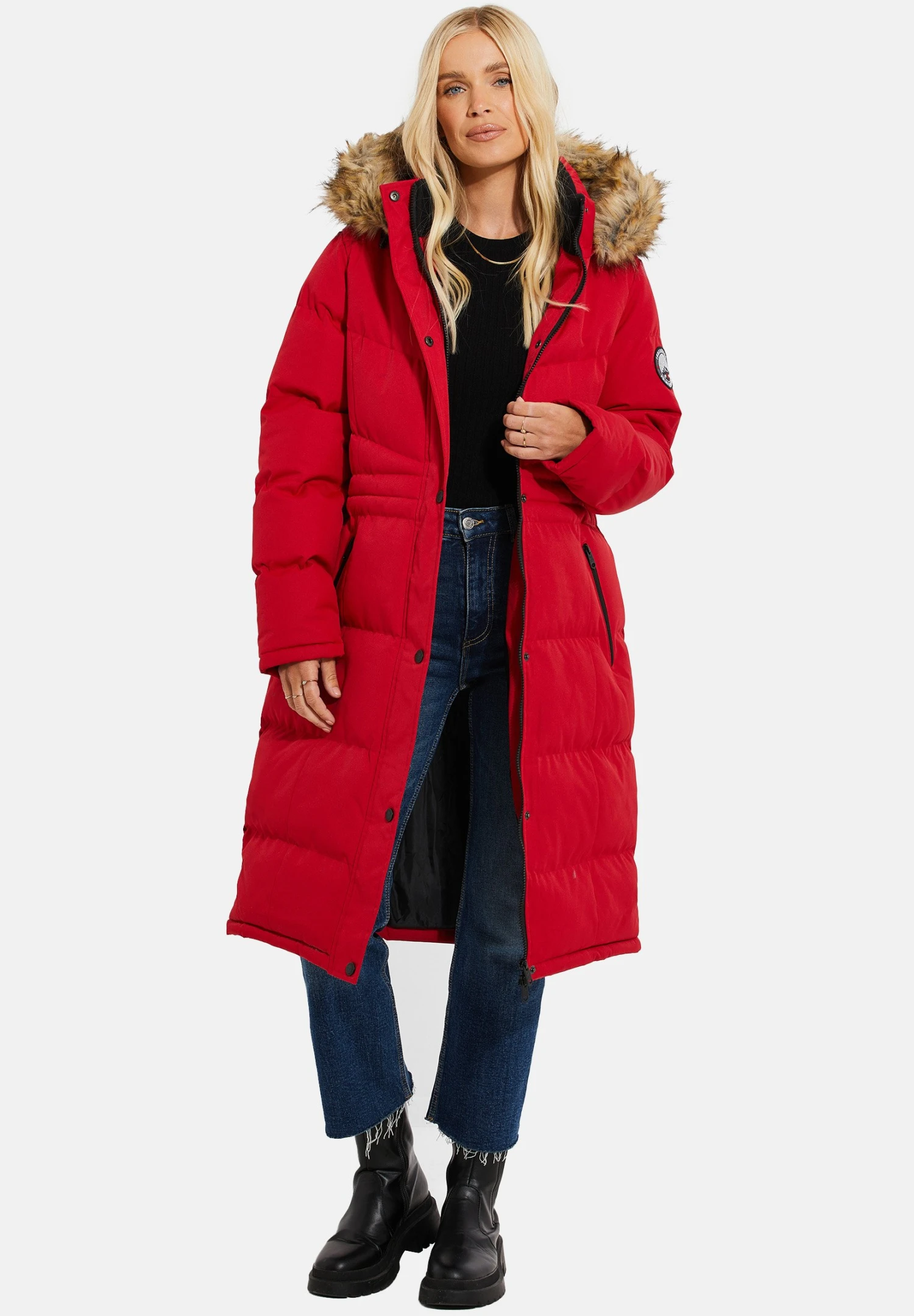 Threadbare Arnie- Winterjas - Red 3 Threadbare Arnie- Winterjas - Red