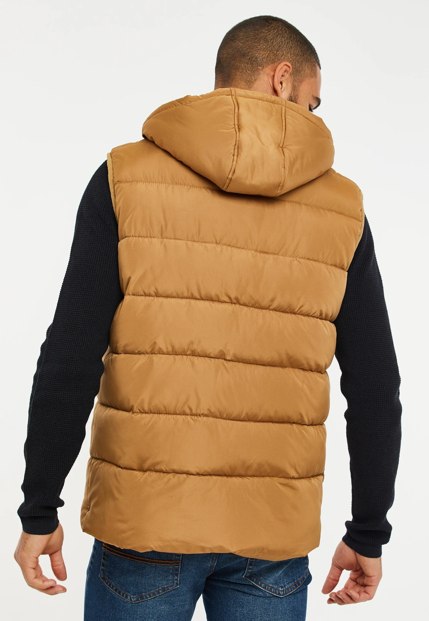 Threadbare Bodywarmer - Camel 5 Threadbare Bodywarmer - Camel - Afbeelding 3