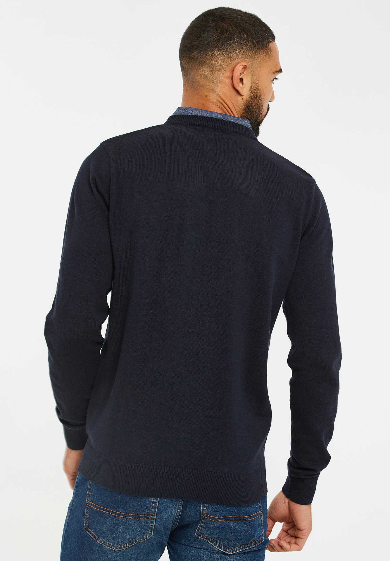 Threadbare Panda - Trui - Navy 5 Threadbare Panda - Trui - Navy - Afbeelding 3