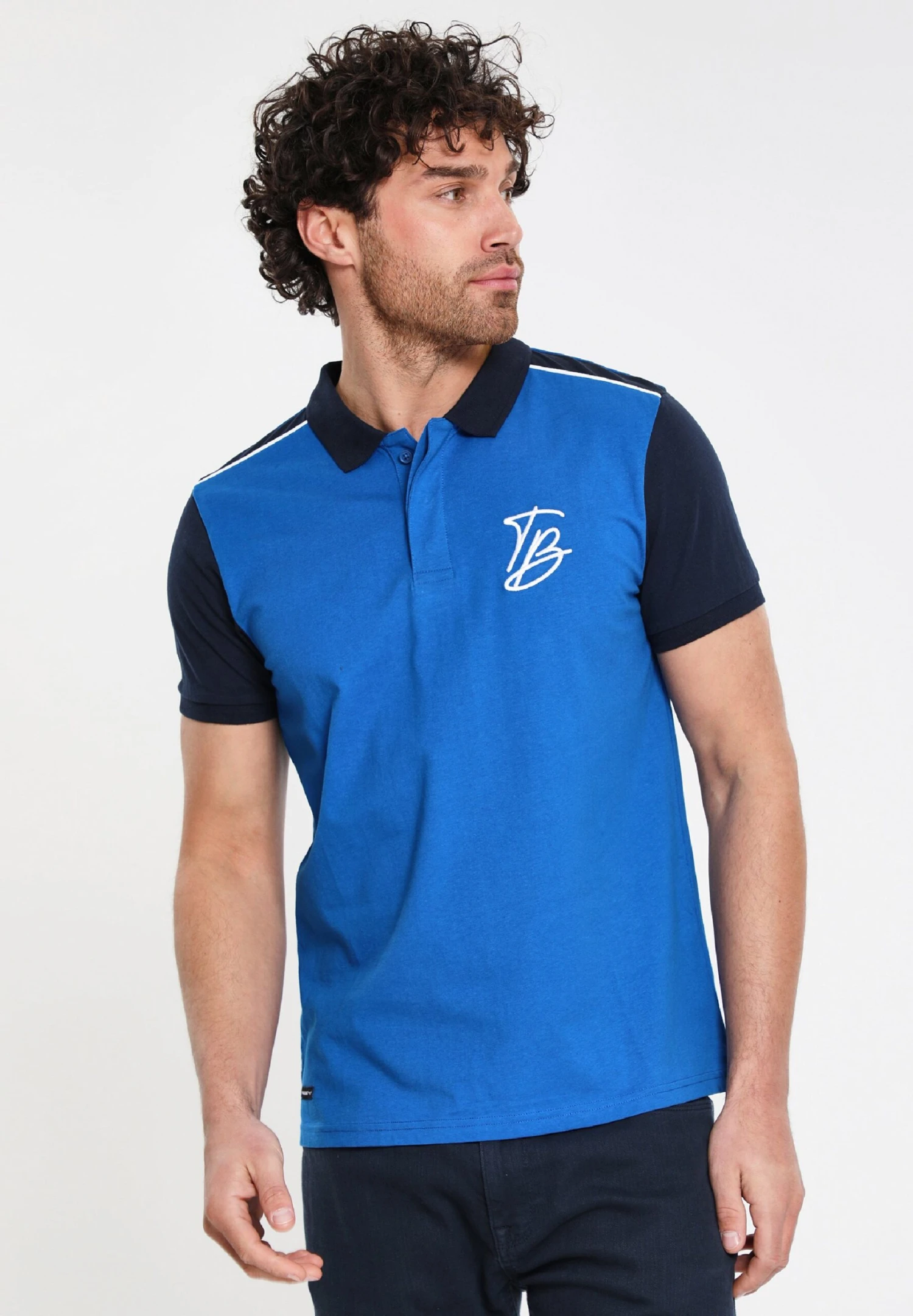 Threadbare Poloshirt - Blue 3 Threadbare Poloshirt - Blue