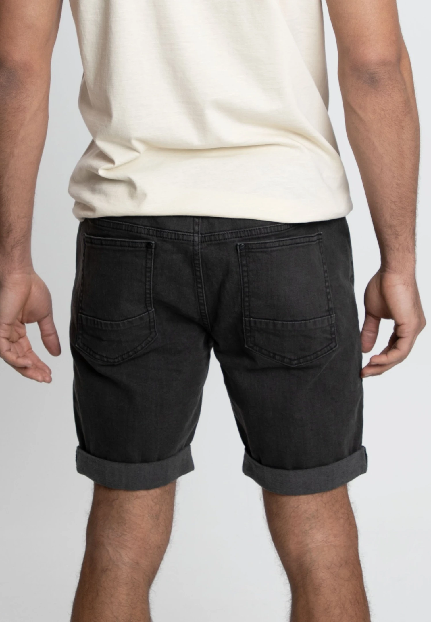 Threadbare Thb Burt - Jeansshort - Grey 5 Threadbare Thb Burt - Jeansshort - Grey - Afbeelding 3