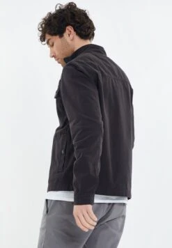 Threadbare Shacket Rye - Spijkerjas - Black -eleanor & daniel fb9dc0b2cf0b4fdbafb5e008e424099e