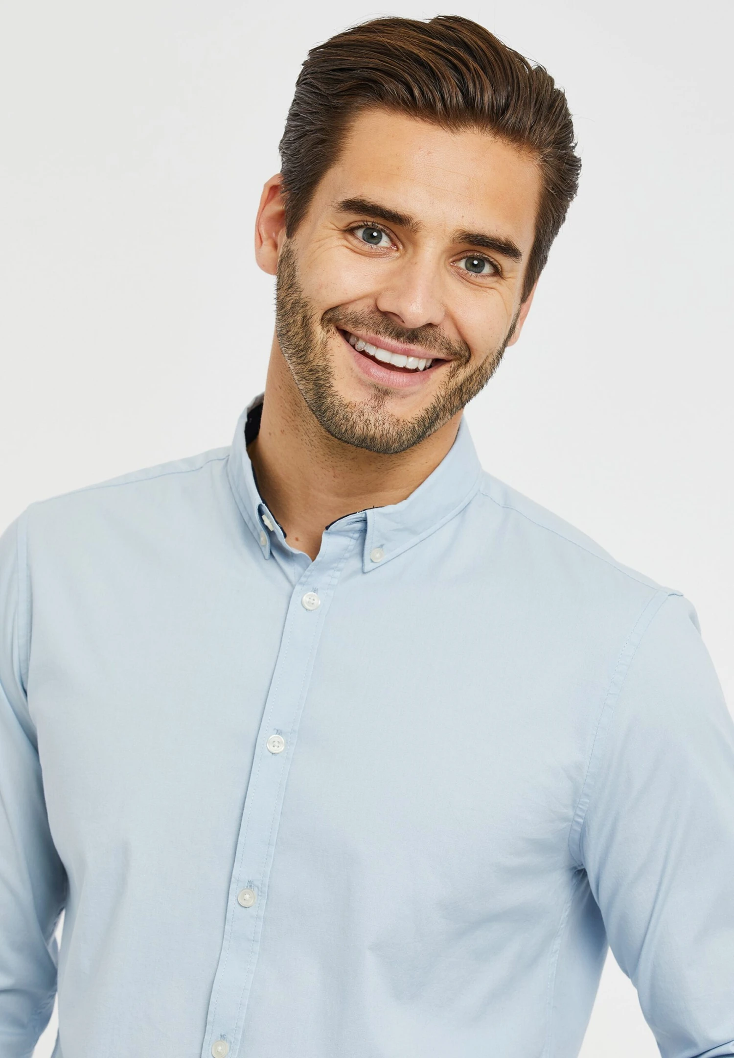 Threadbare Dapper - Overhemd - Sky 6 Threadbare Dapper - Overhemd - Sky - Afbeelding 4