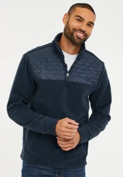 Threadbare Fleece Trui - Navy