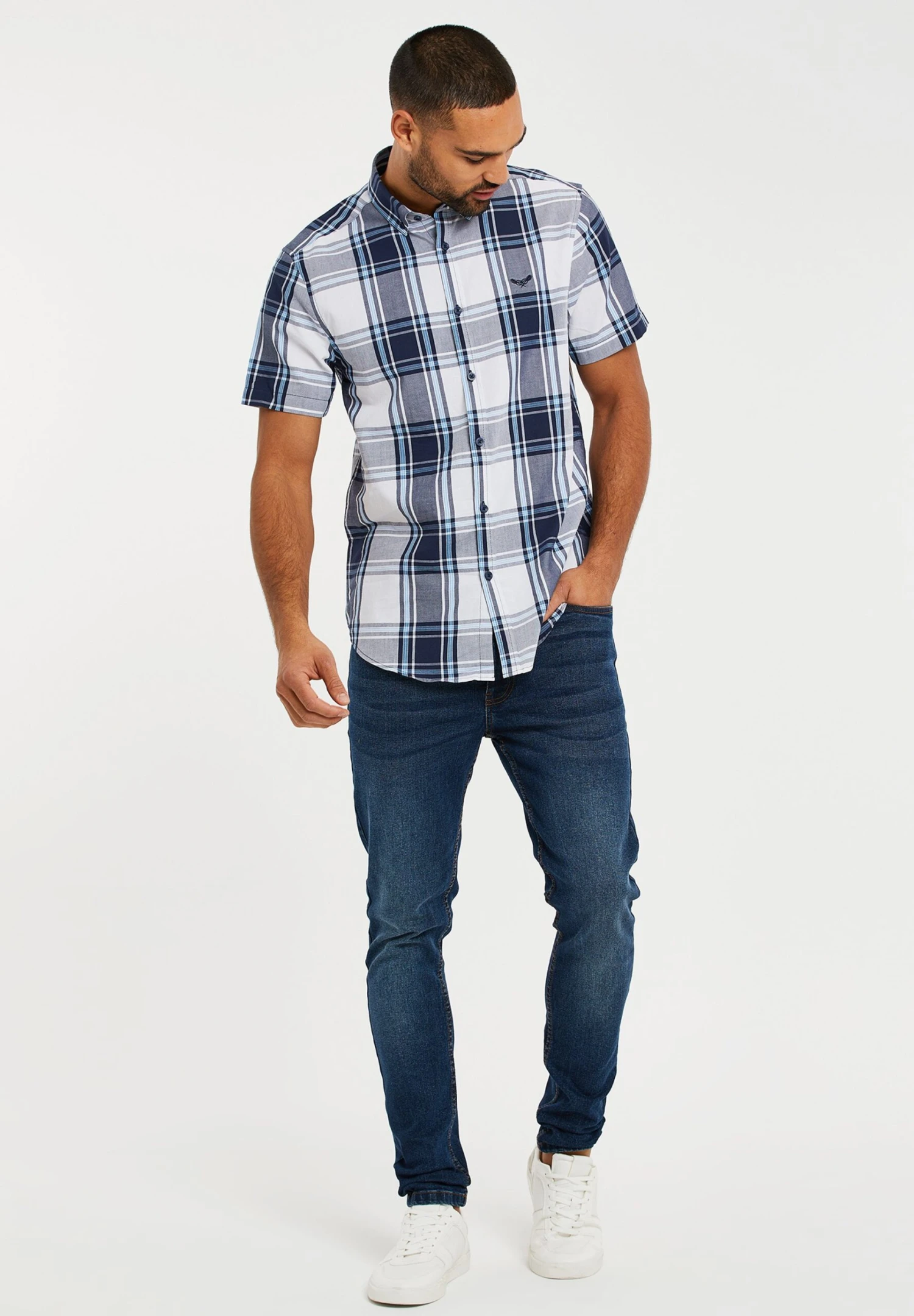 Threadbare Thbmarcello- Overhemd - Messi Check 4 Threadbare Thbmarcello- Overhemd - Messi Check - Afbeelding 2