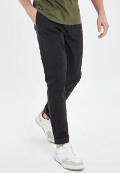 Threadbare Stretch Marley - Chino - Black