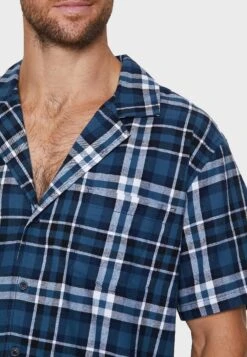 Threadbare Loungewear Temple - Pyjamashirt - Navy / Green Check 9 Threadbare Loungewear Temple - Pyjamashirt - Navy / Green Check -eleanor & daniel ffdbfa299b6e41438595dee0fd215d69